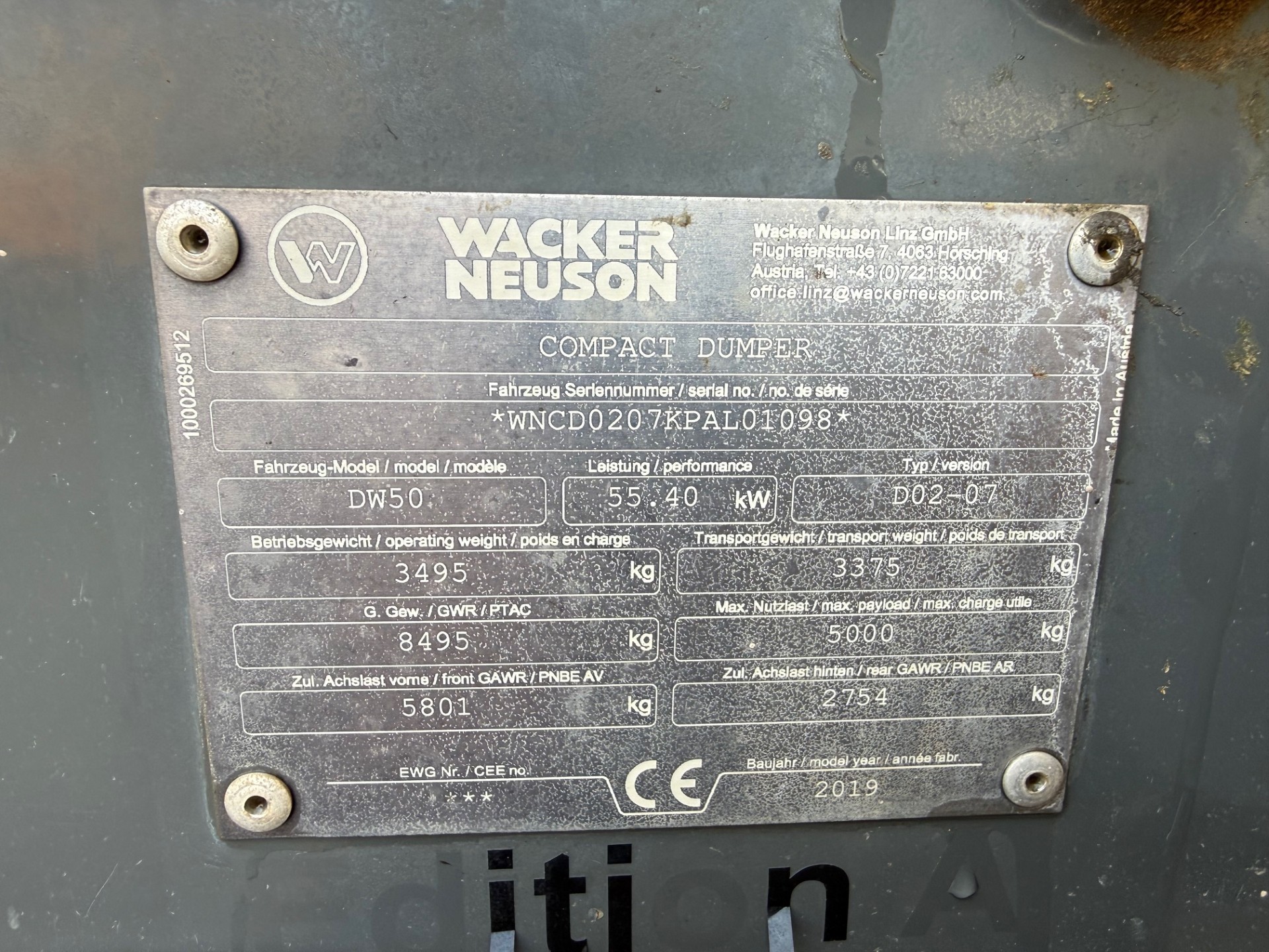 WACKER NEUSON DW50