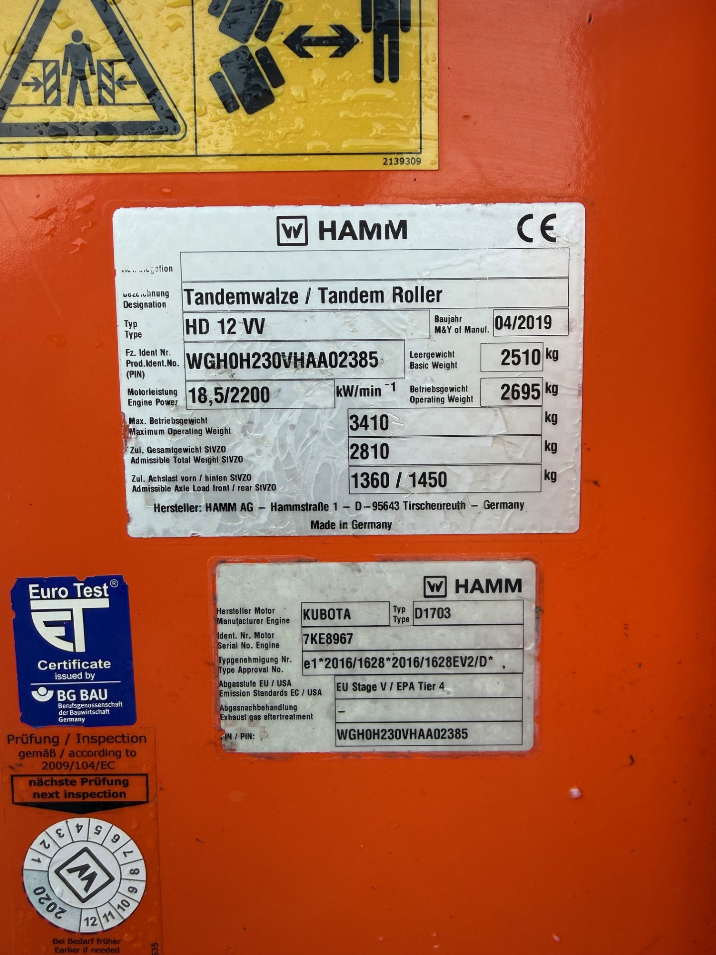 Hamm HD 12 VV