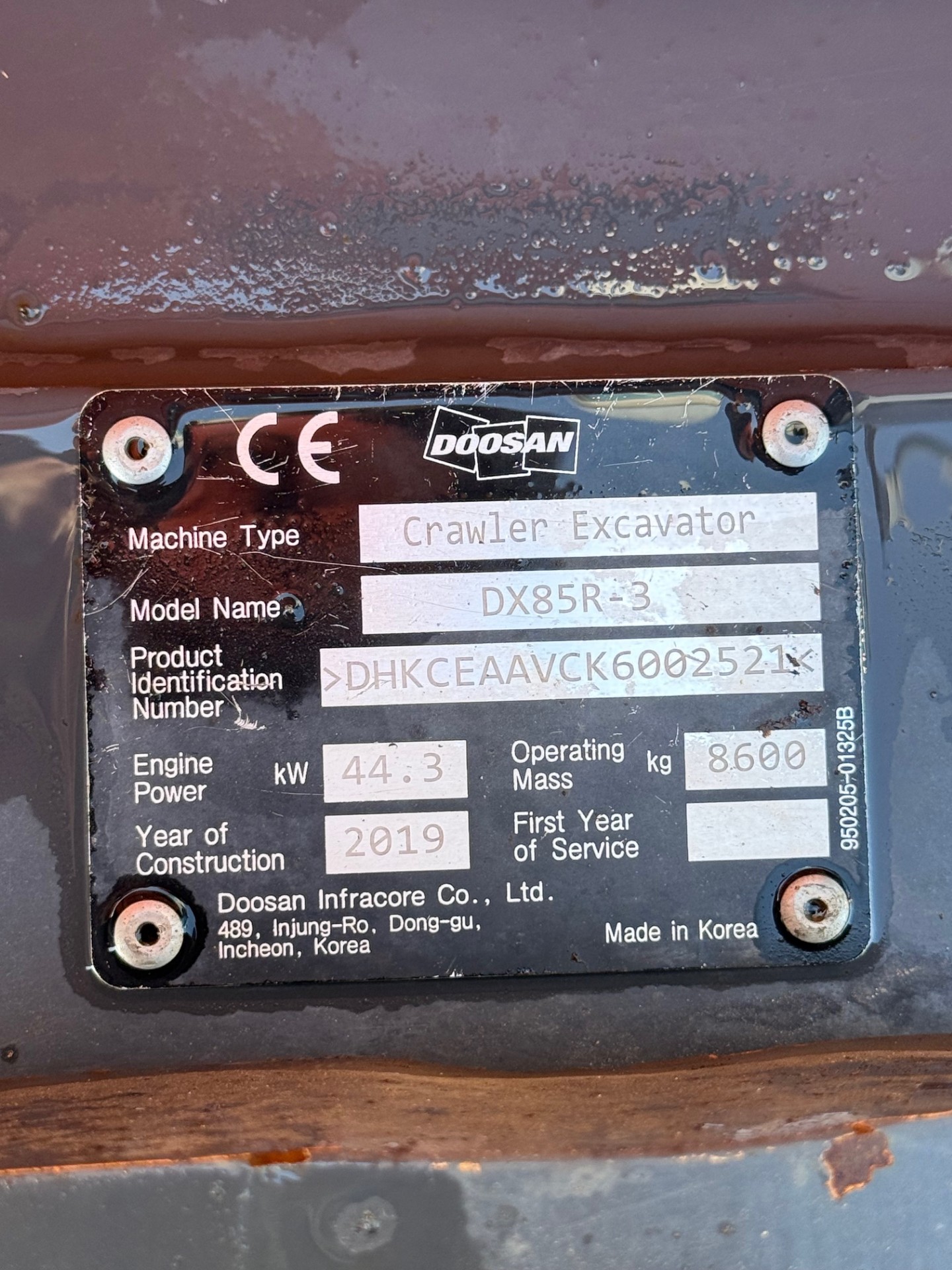 DOOSAN DX 85 R