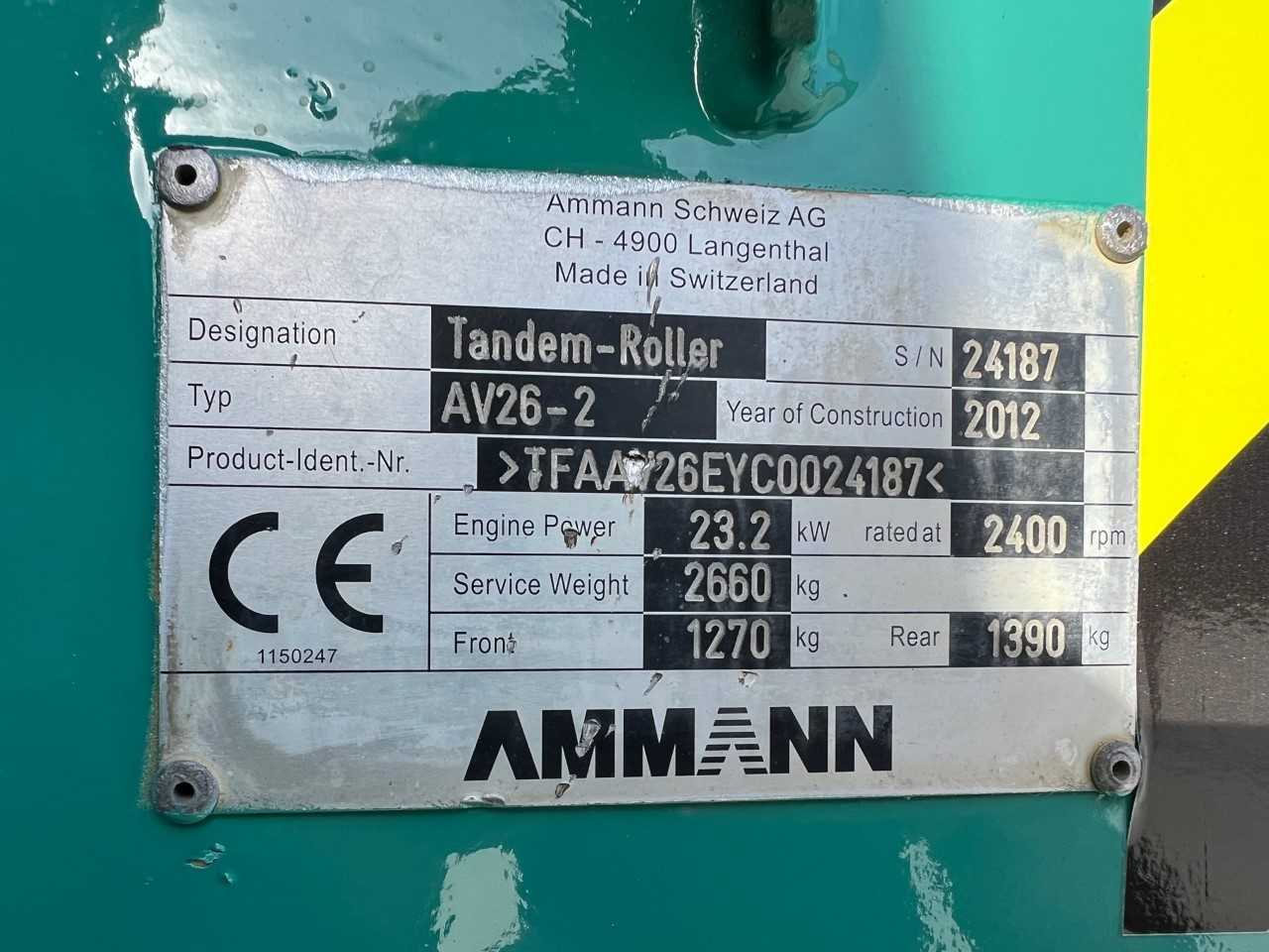 AMMANN	AV 26-2