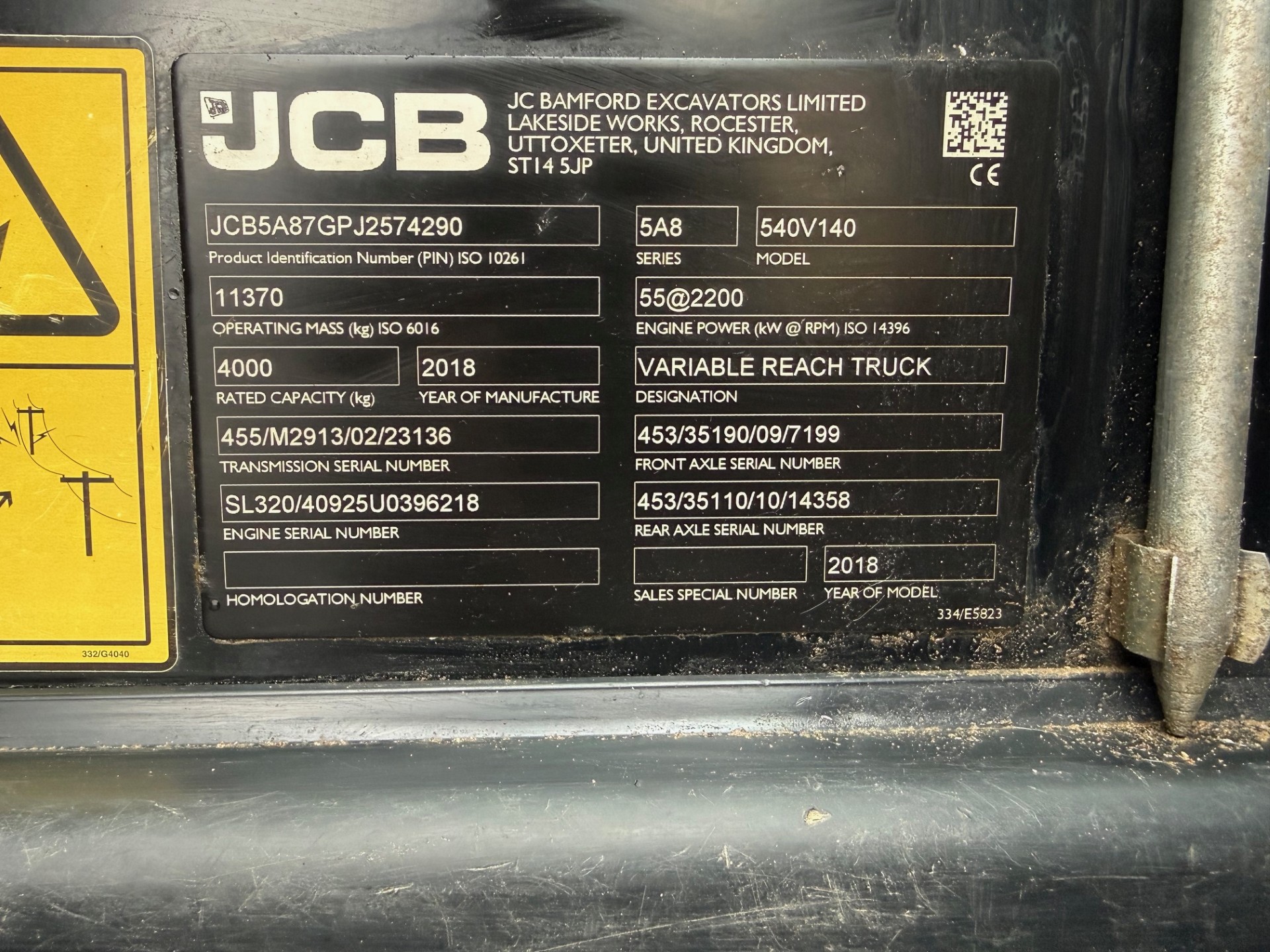 JCB 540-140