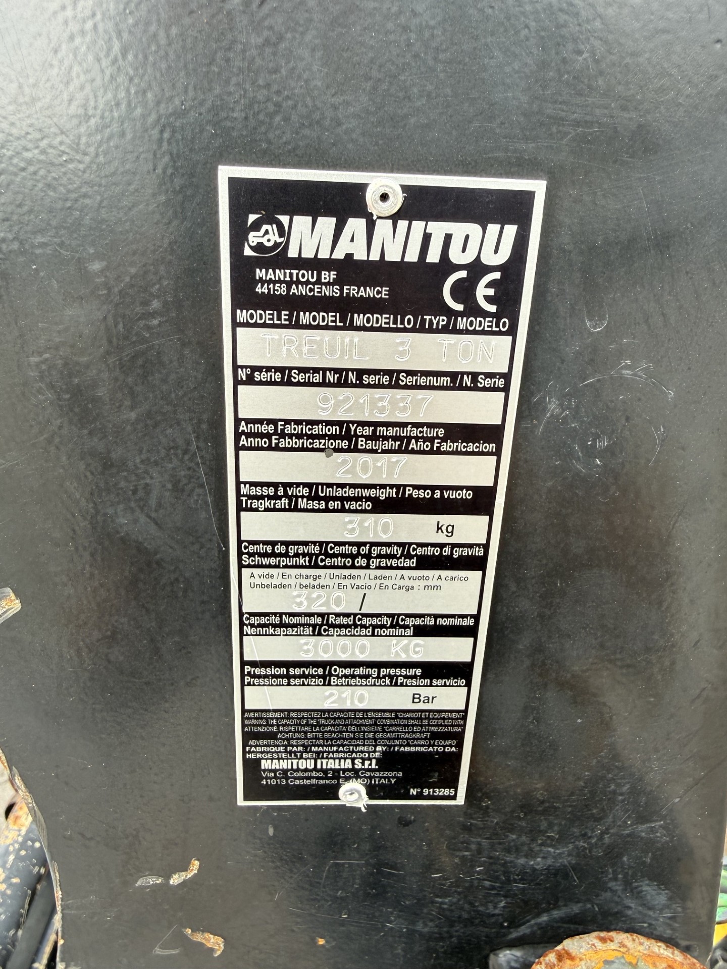 MANITOU MTR 1840 EASY
