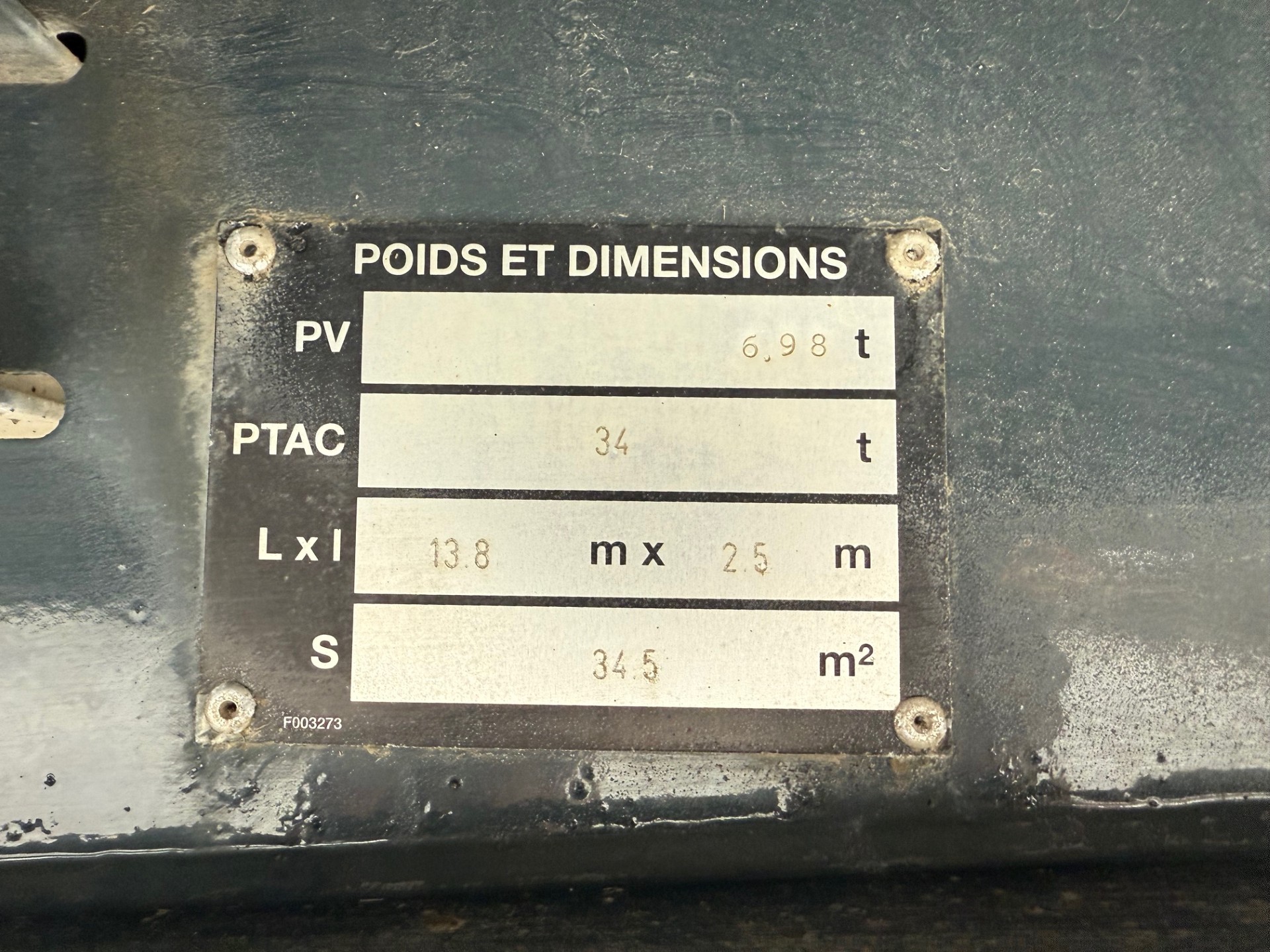 Fruehauf semi-reboque