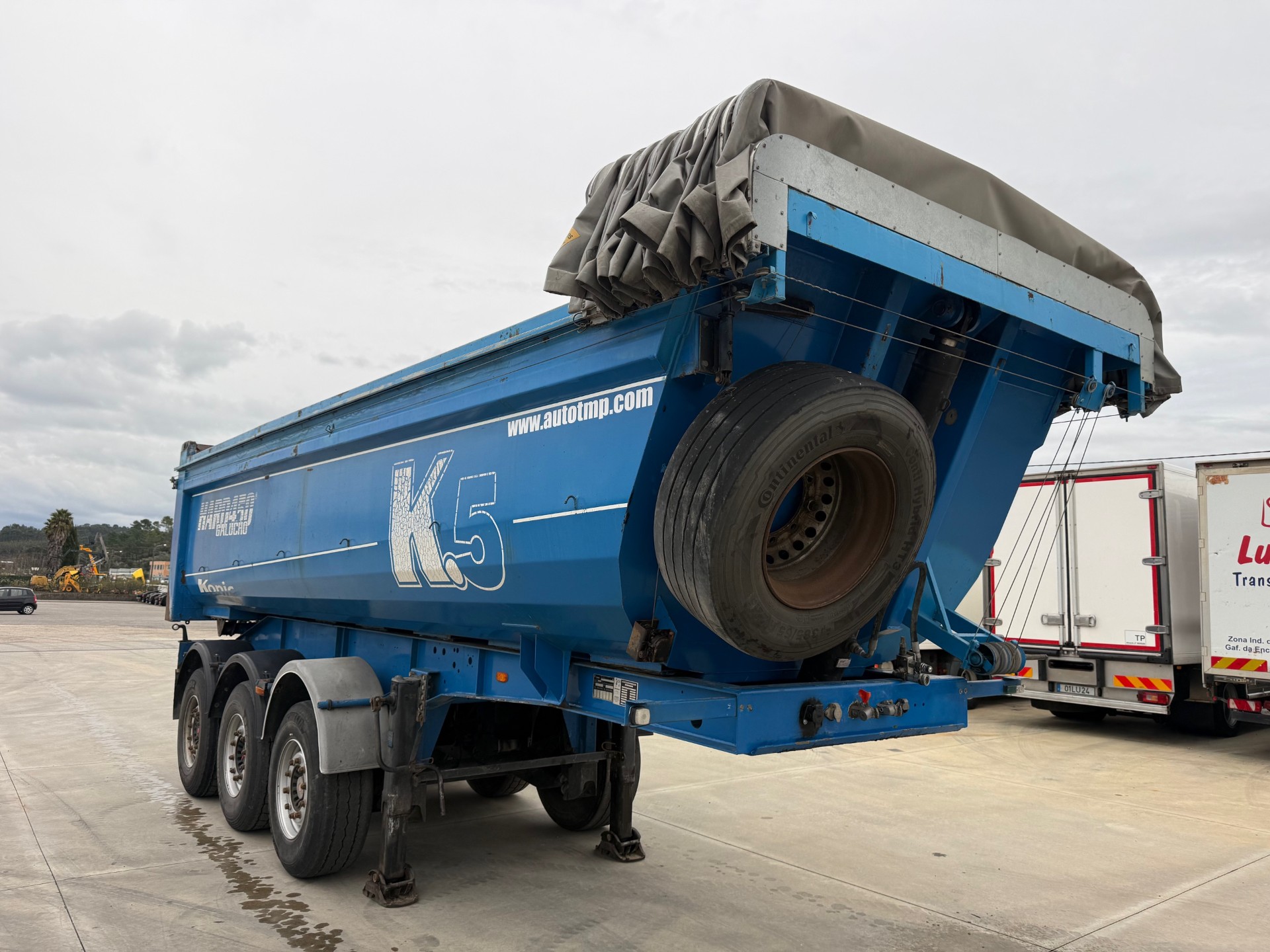 Galucho semi-reboque