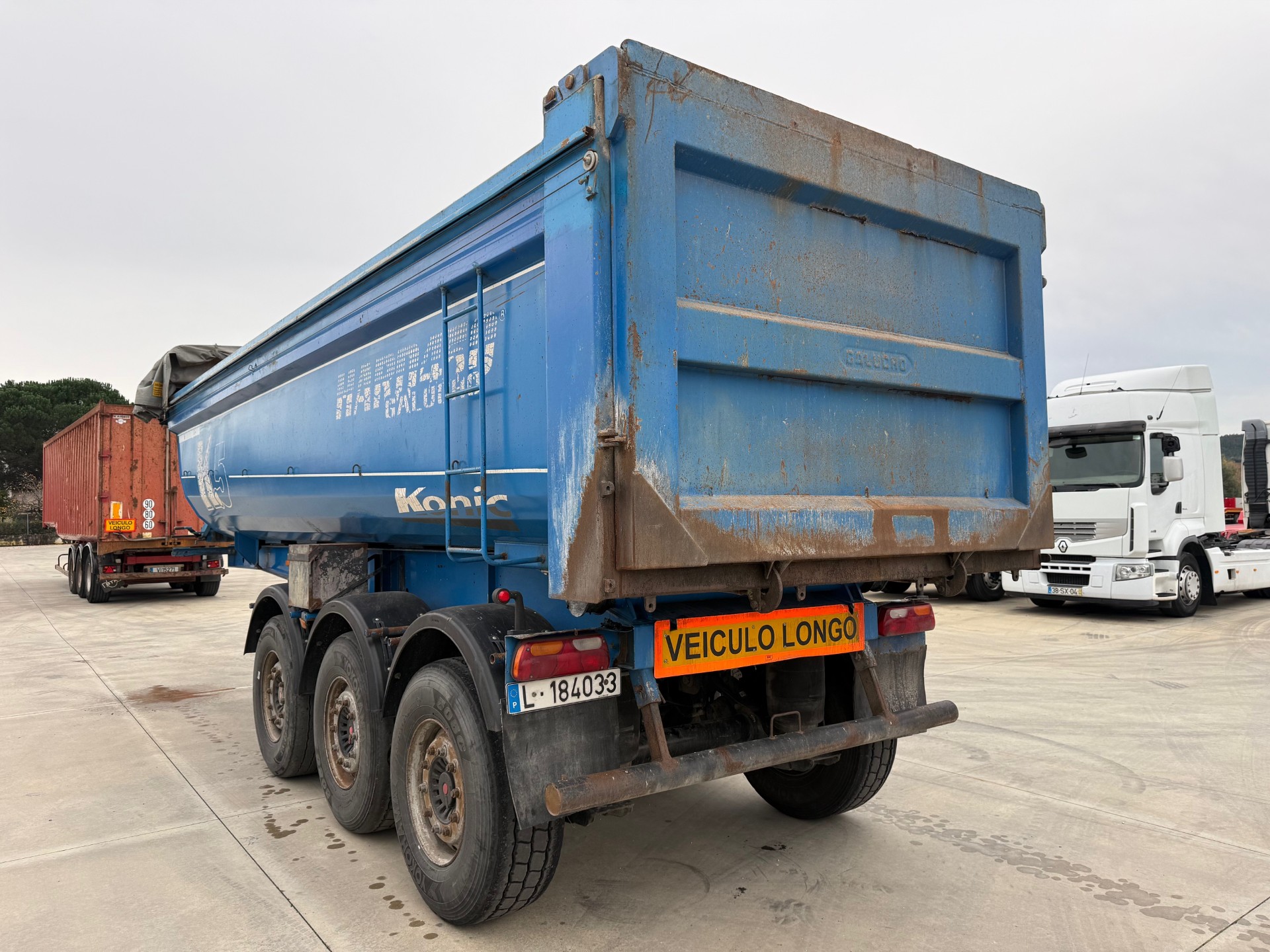 Galucho semi-reboque