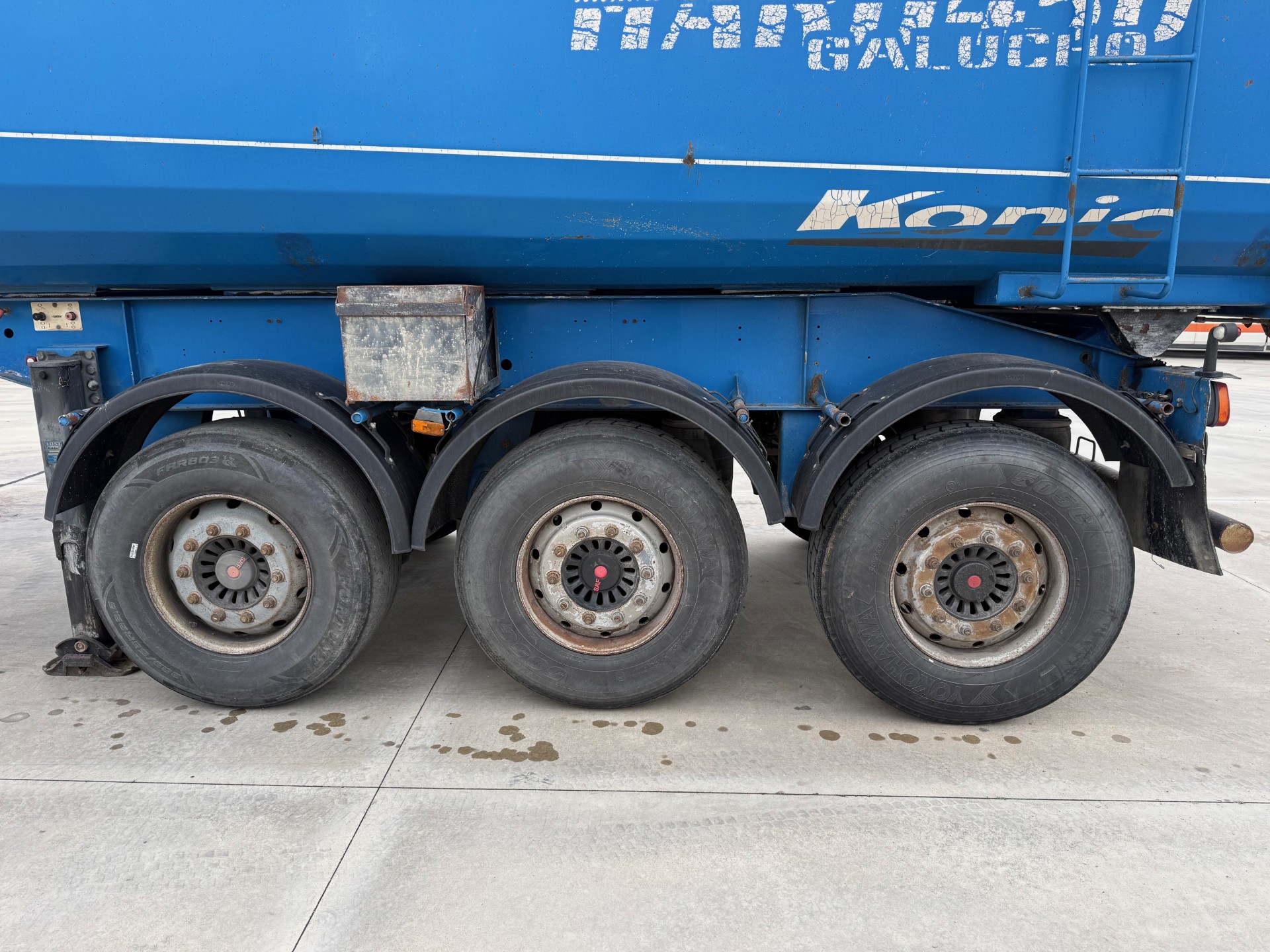 Galucho semi-reboque